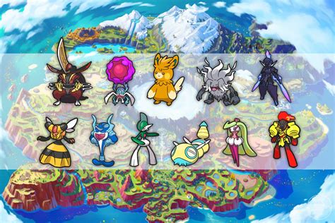 pokemon scarlet evolution map